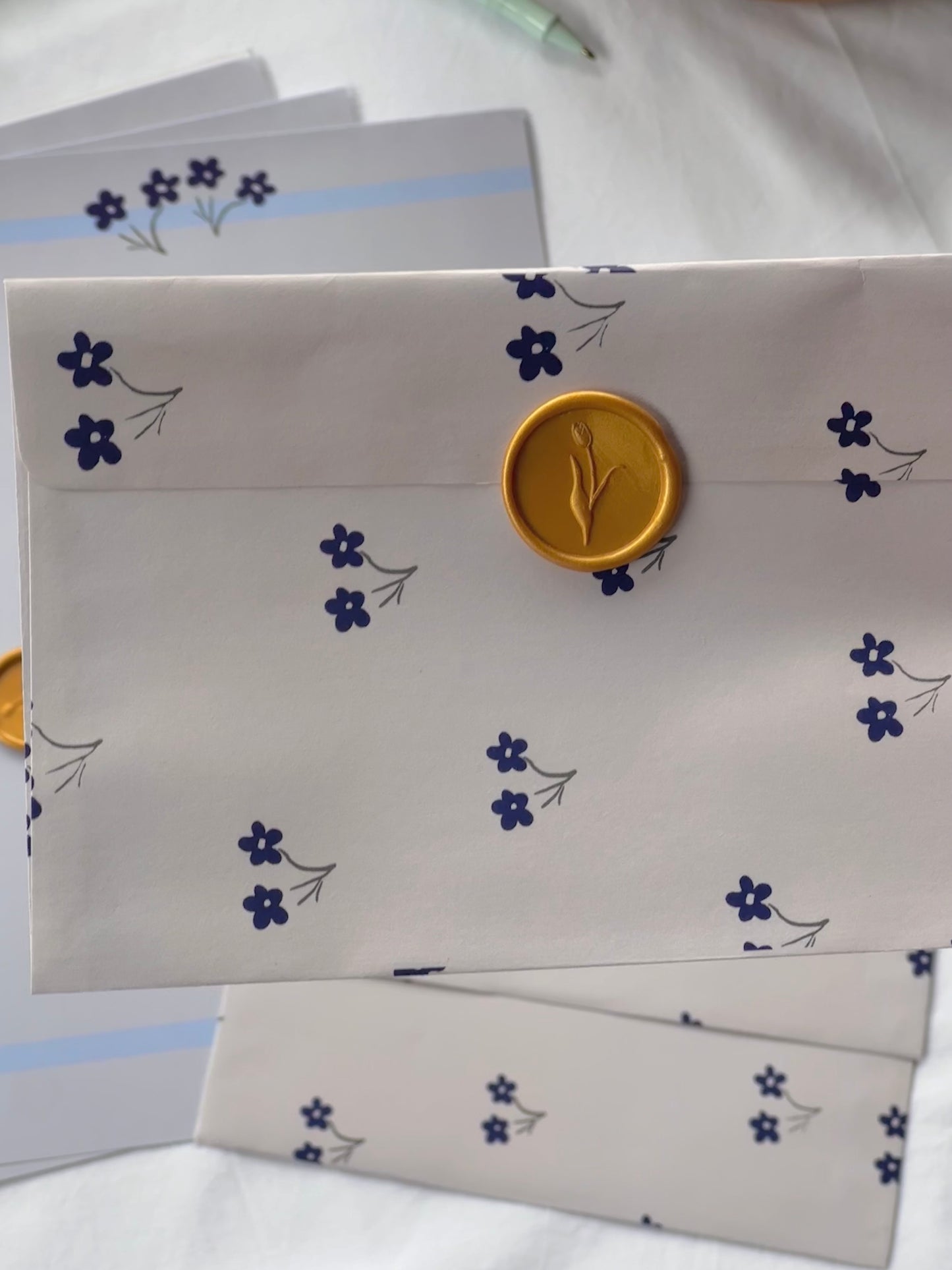 Lil piece of my heart - letter writing kit