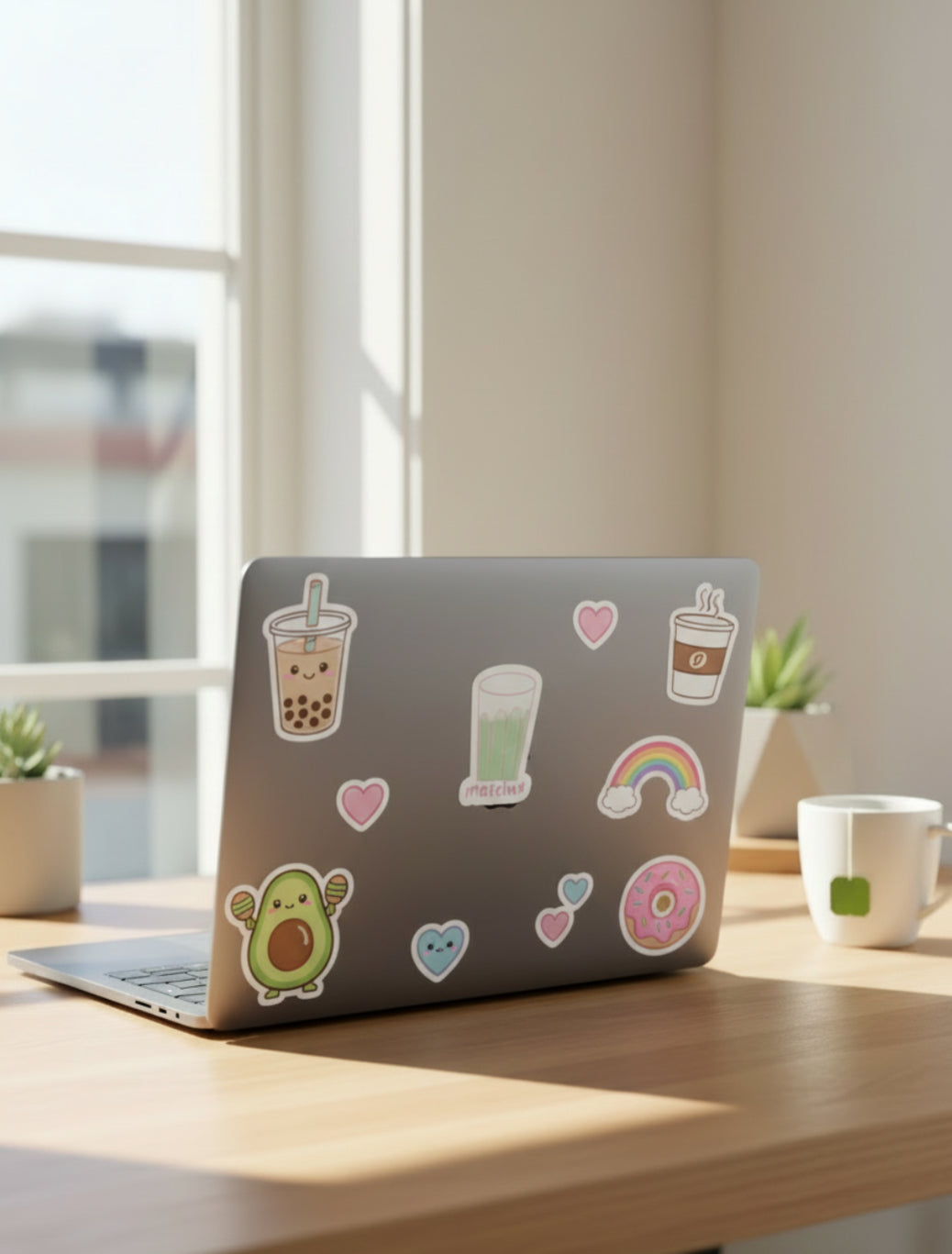 Matcha Laptop Sticker