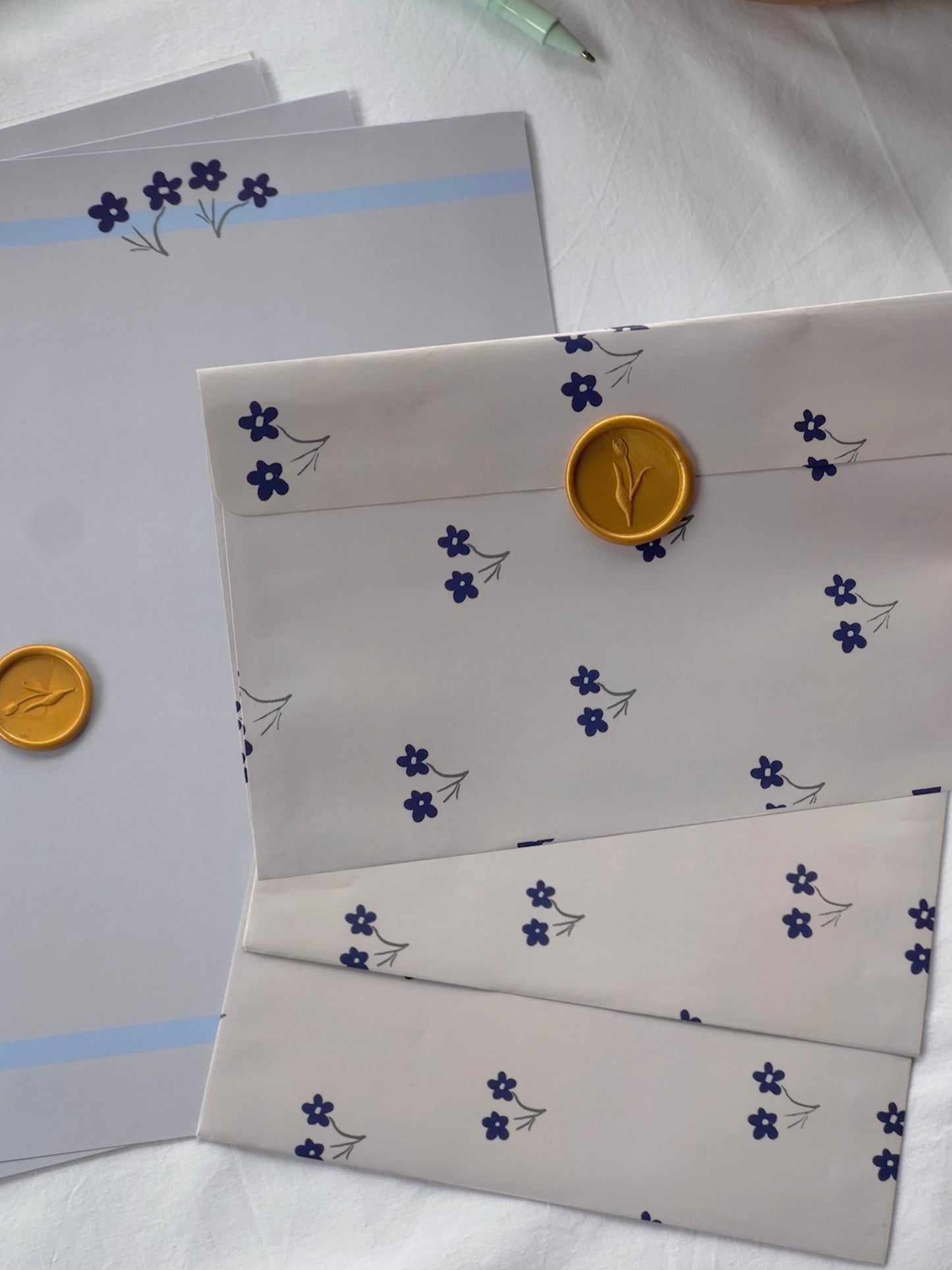 Lil piece of my heart - letter writing kit